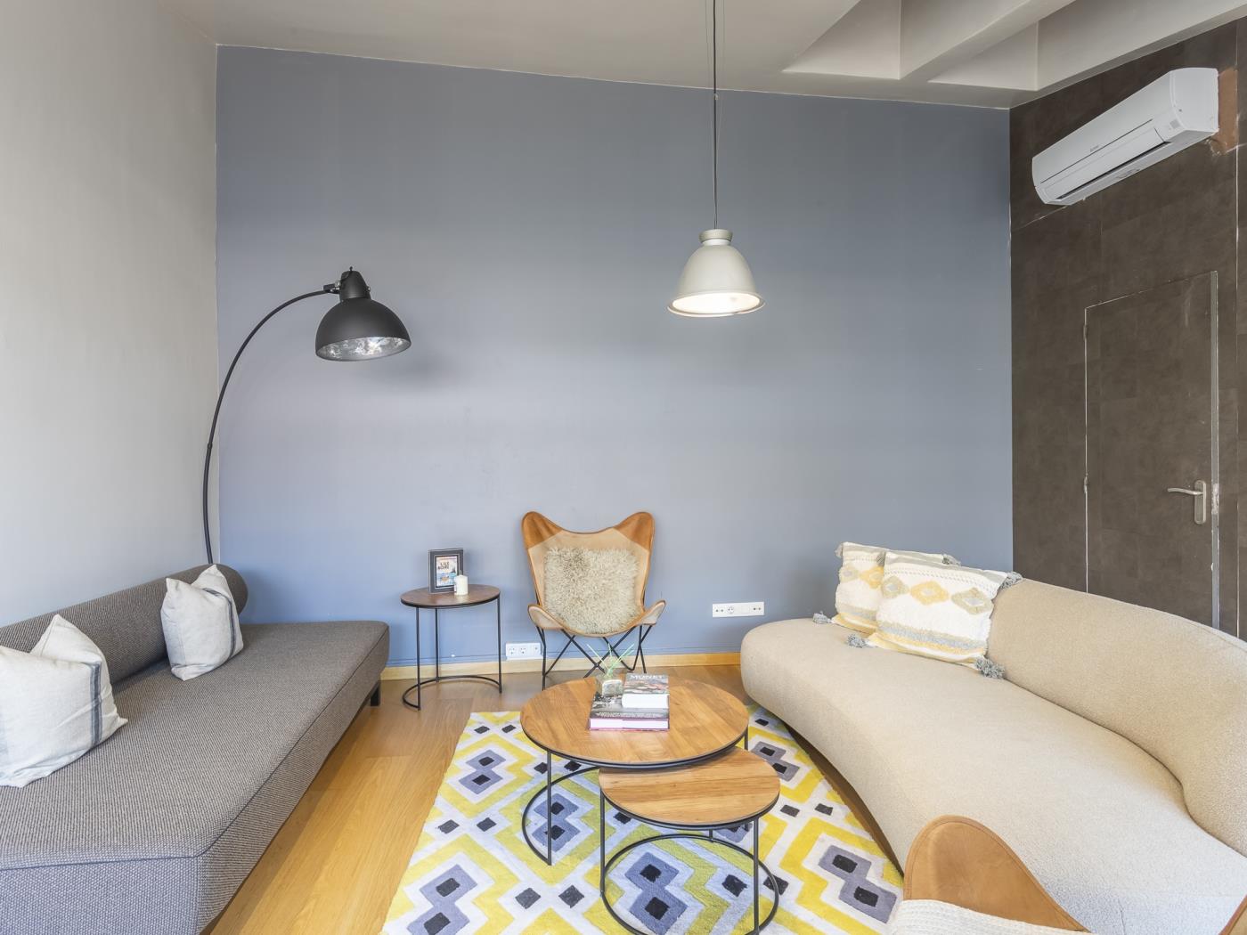 My Space Barcelona Attic Apartment in Bonanova with Private Terrace for 6 - My Space Barcelona Apartments