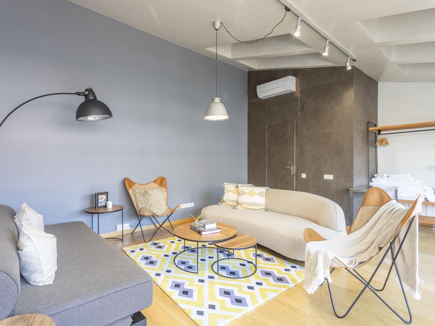 My Space Barcelona Attic Apartment in Bonanova with Private Terrace for 6 - My Space Barcelona Apartments