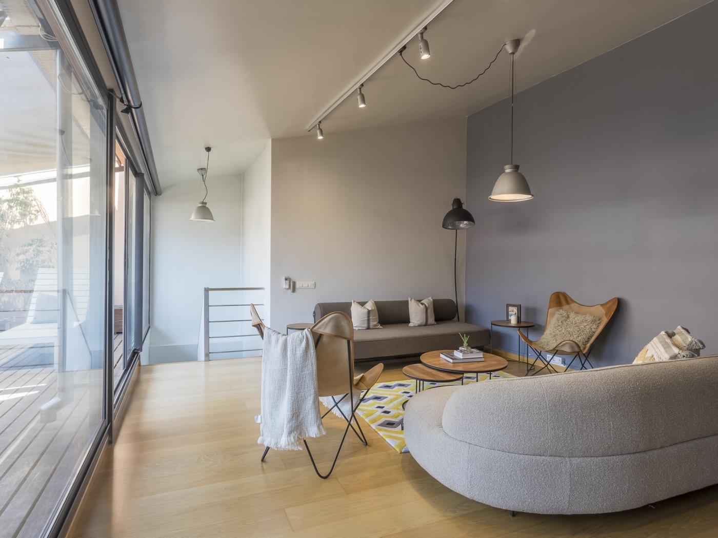 My Space Barcelona Attic Apartment in Bonanova with Private Terrace for 6 - My Space Barcelona Apartments