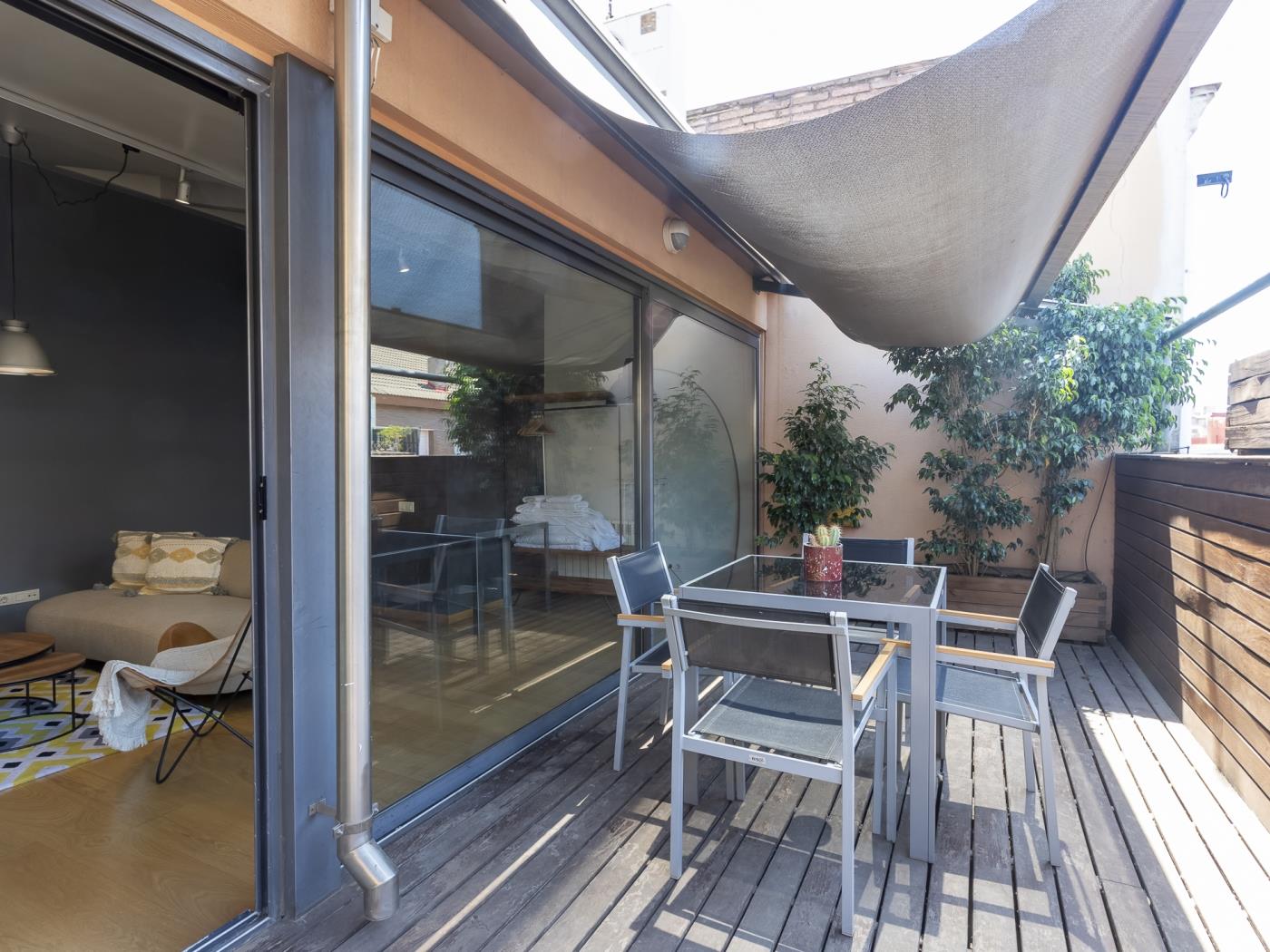 My Space Barcelona Attic Apartment in Bonanova with Private Terrace for 6 - My Space Barcelona Apartments